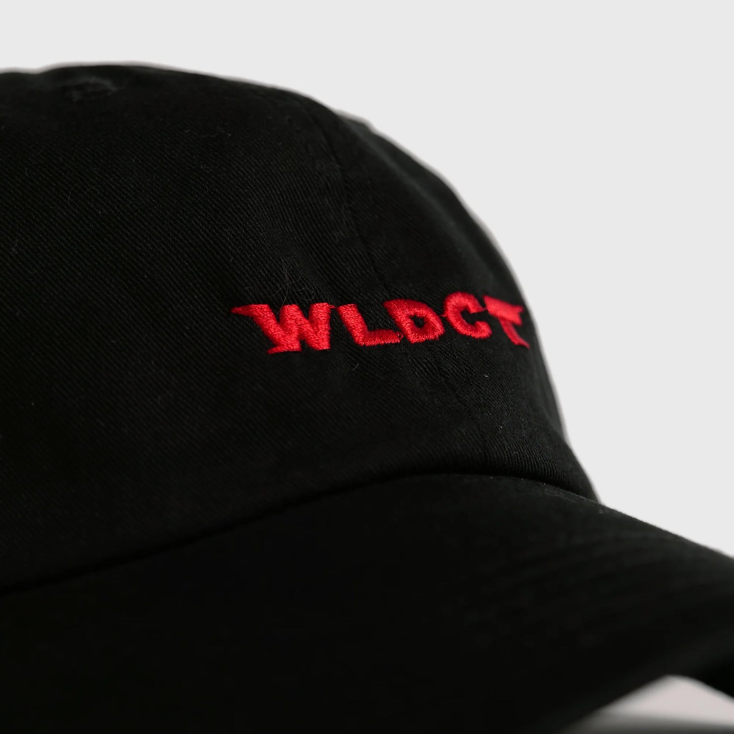 Black & Red WLDCT Logo Premium Dad Hat