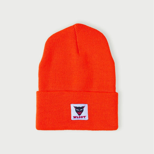 Highlighter Orange WLDCT x Luke Thomas 'Cathartt' Beanie