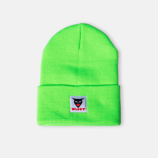 Highlighter Green WLDCT x Luke Thomas 'Cathartt' Beanie