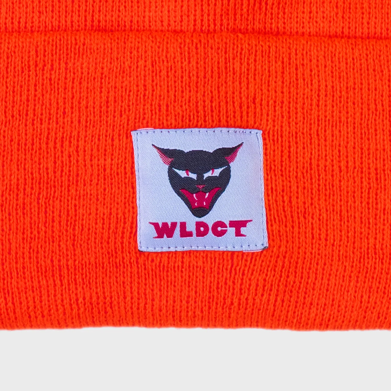 Highlighter Neon Orange WLDCT x Luke Thomas 'Cathartt' Beanie
