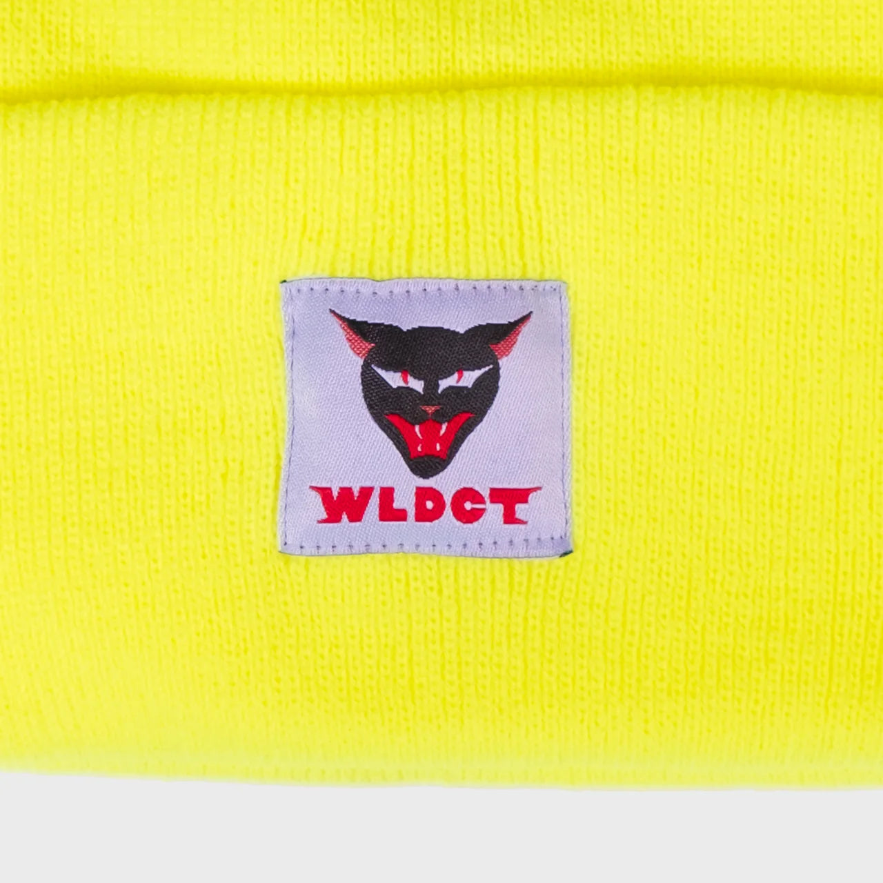 Highlighter Neon Yellow WLDCT x Luke Thomas 'Cathartt' Beanie