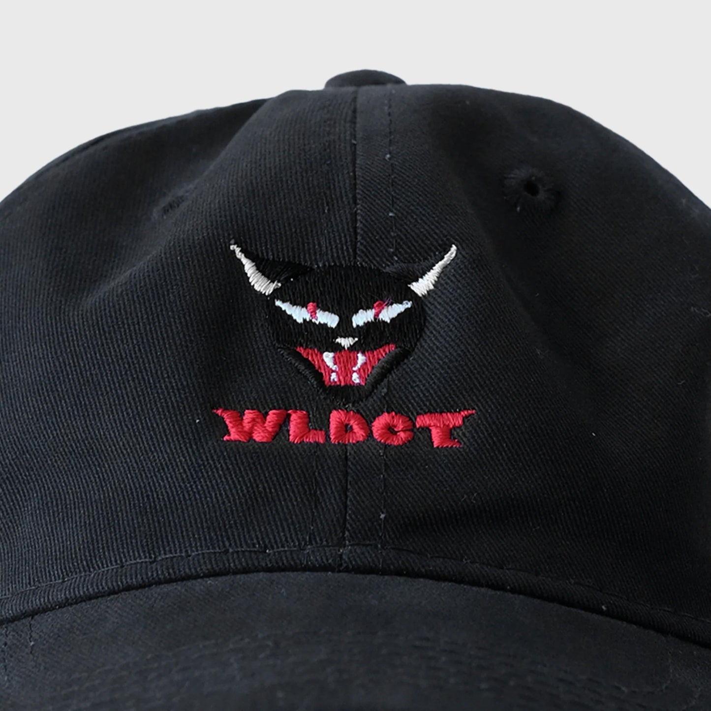 Black WLDCT x Luke Thomas Premium Embroidery Dad Hat