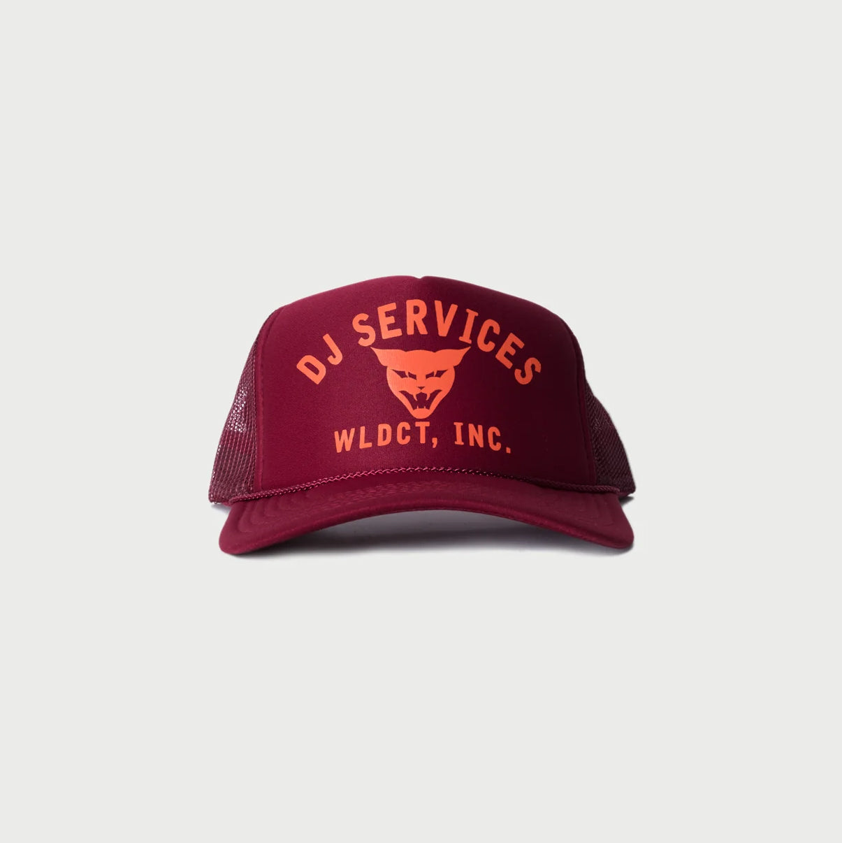 Maroon x Orange WLDCT Trucker Hat