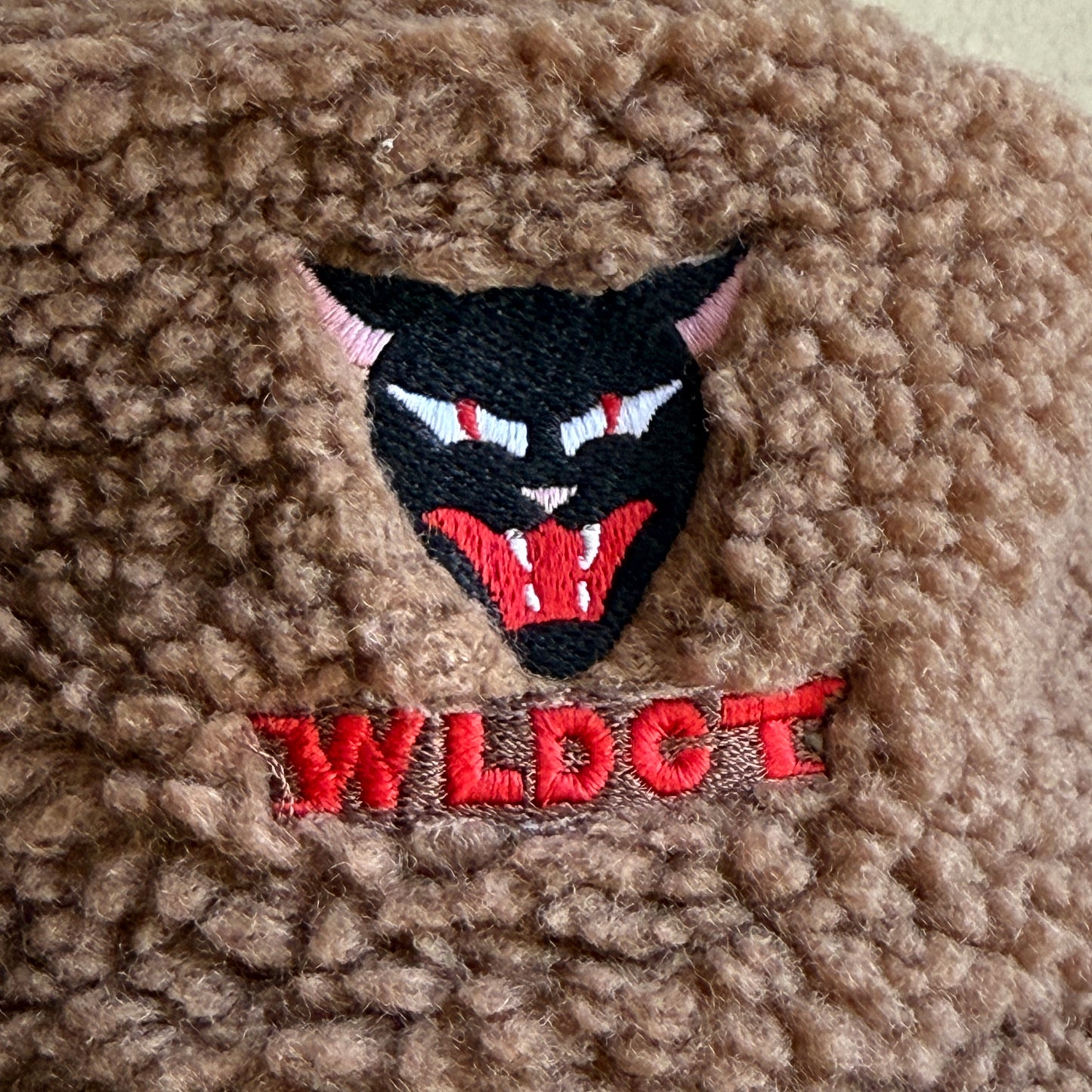 Sherpa bucket hat in Gingerbread