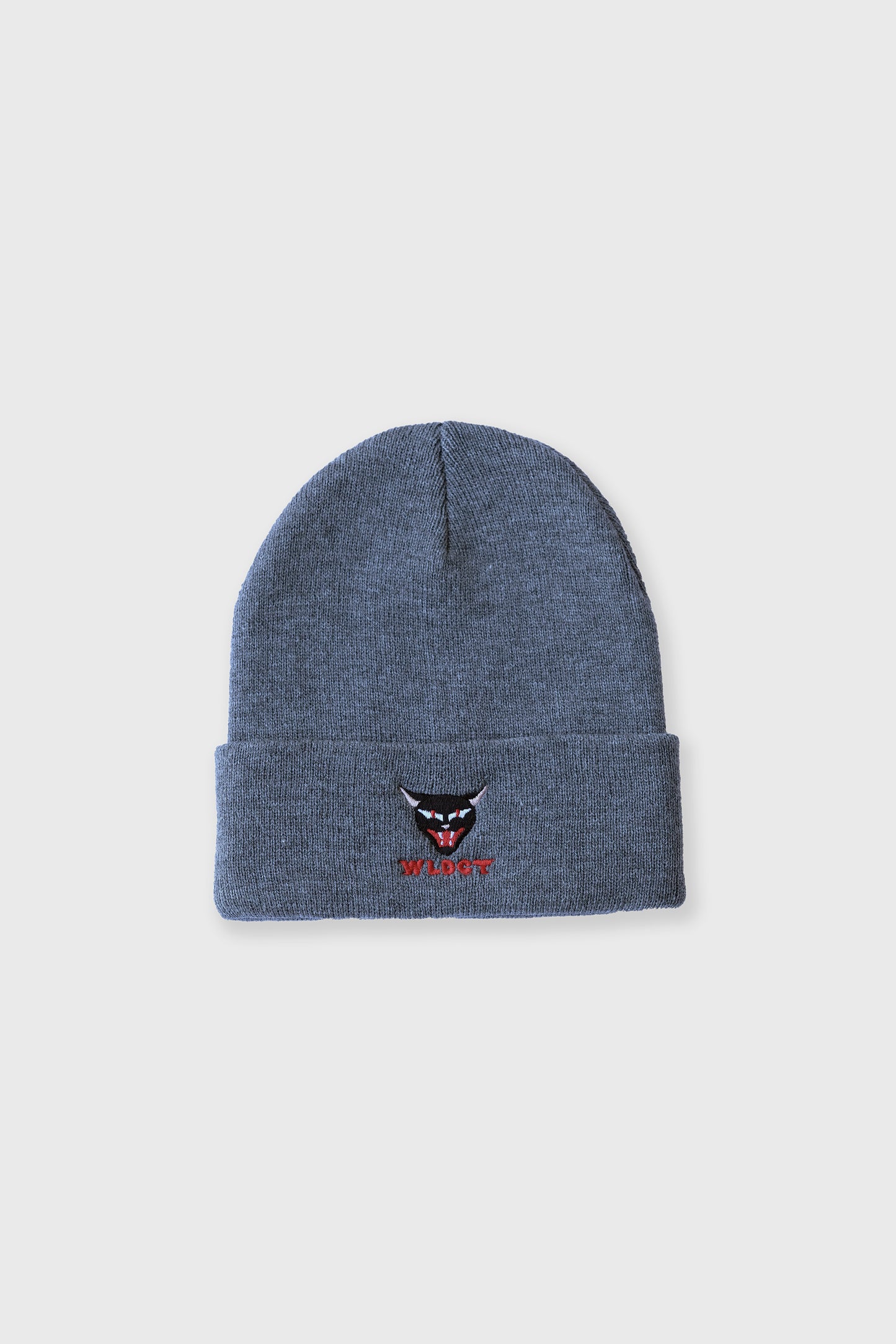 Charcoal Heather WLDCT x Luke Thomas Embroidery Beanie