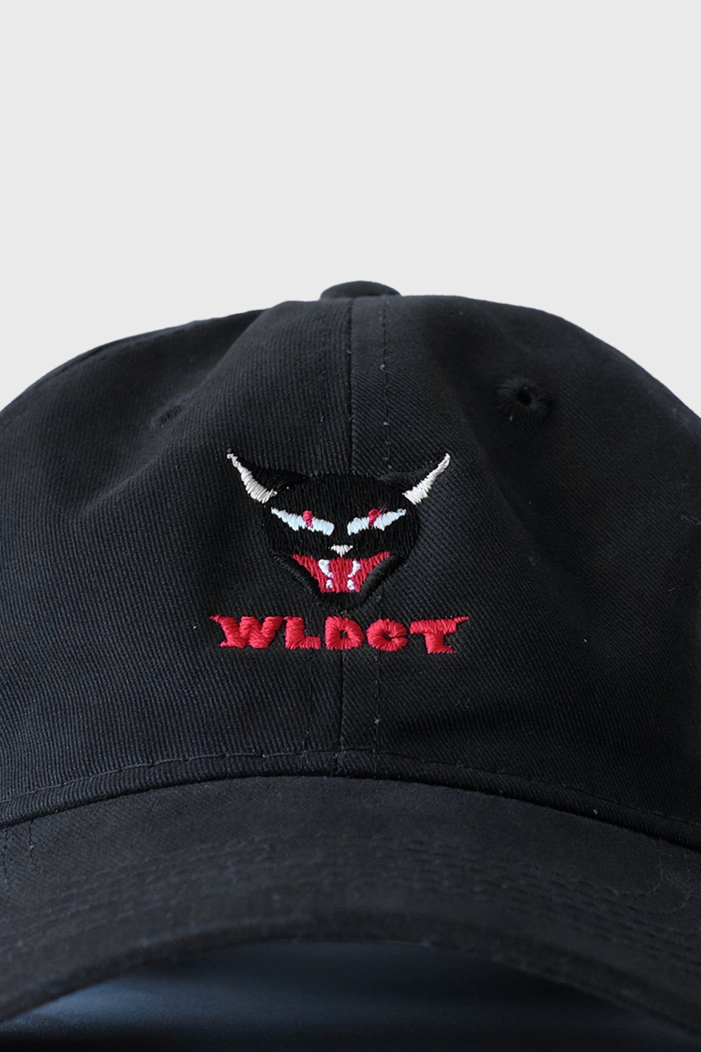 Black WLDCT x Luke Thomas Premium Embroidery Dad Hat