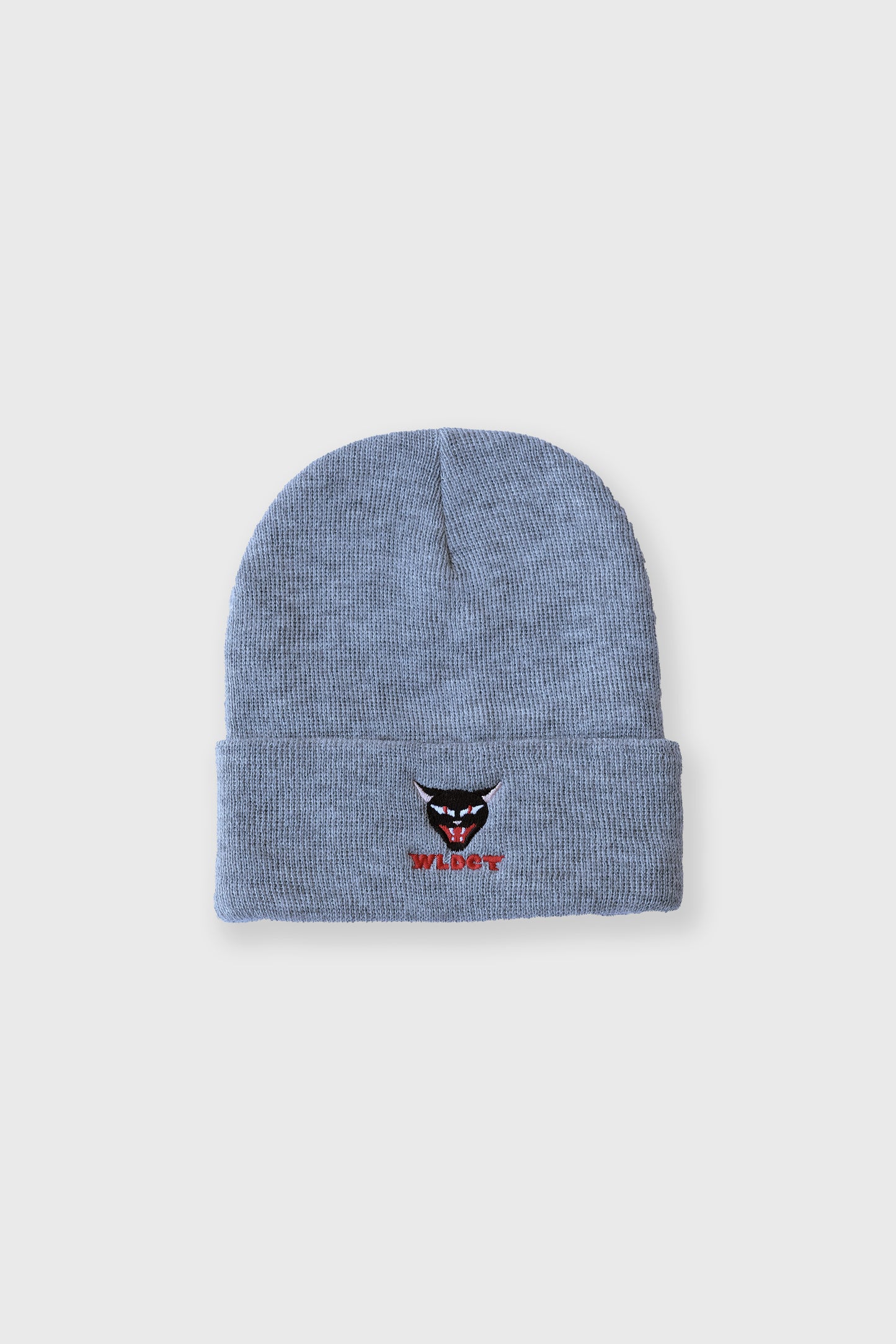 Heather Grey WLDCT x Luke Thomas Embroidery Beanie