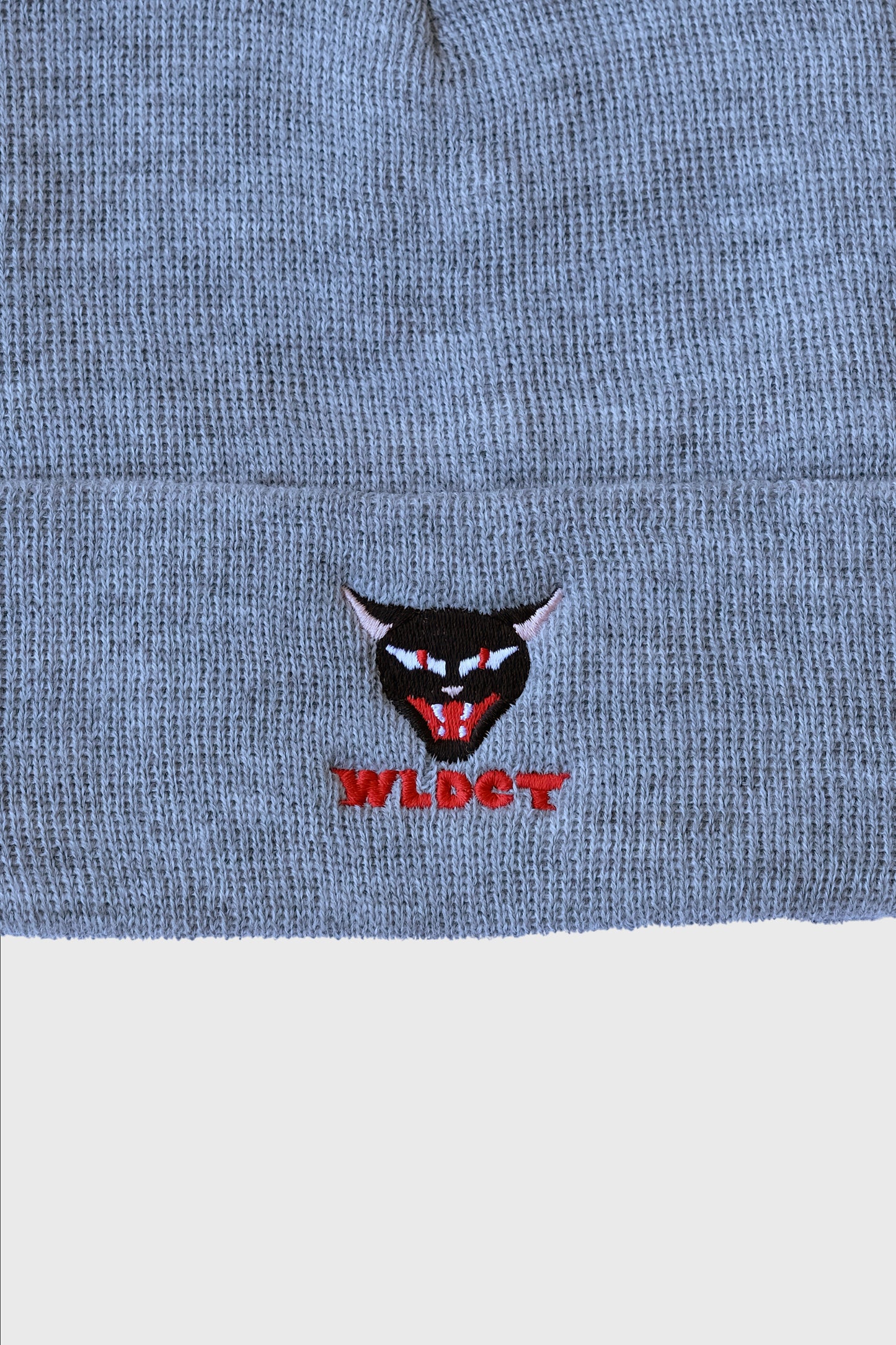 Heather Grey WLDCT x Luke Thomas Embroidery Beanie