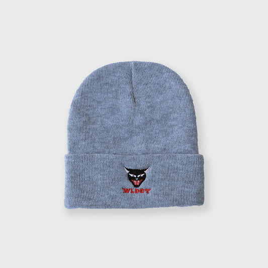 Heather Grey WLDCT x Luke Thomas Embroidery Beanie