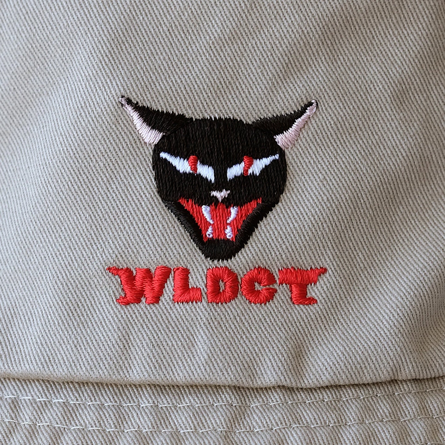 Tan WLDCT Embroidered Bucket Hat
