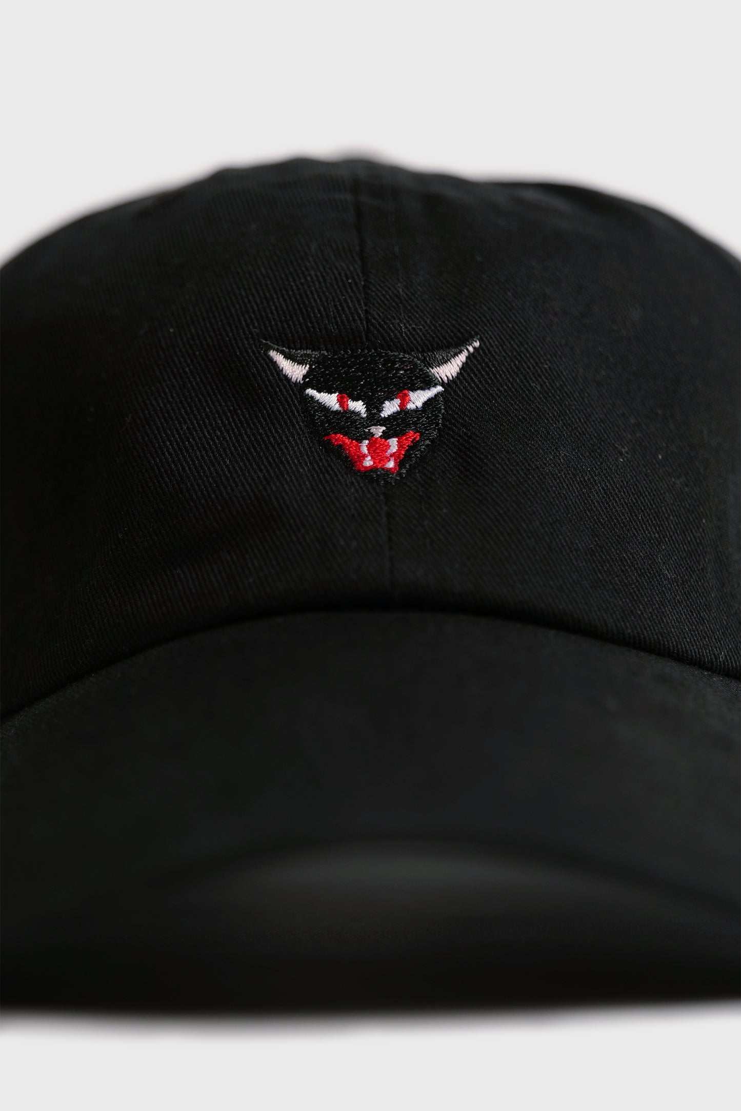 Black WLDCT Cat Head Premium Dad Hat