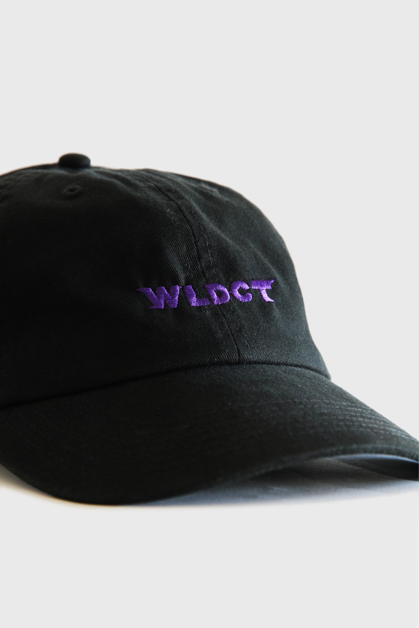 Black & Purple WLDCT Logo Premium Dad Hat