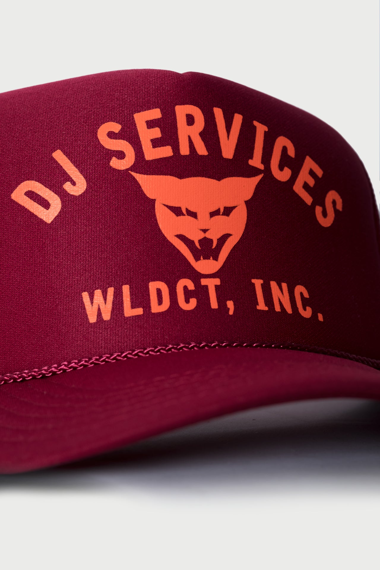 Maroon x Orange WLDCT Trucker Hat