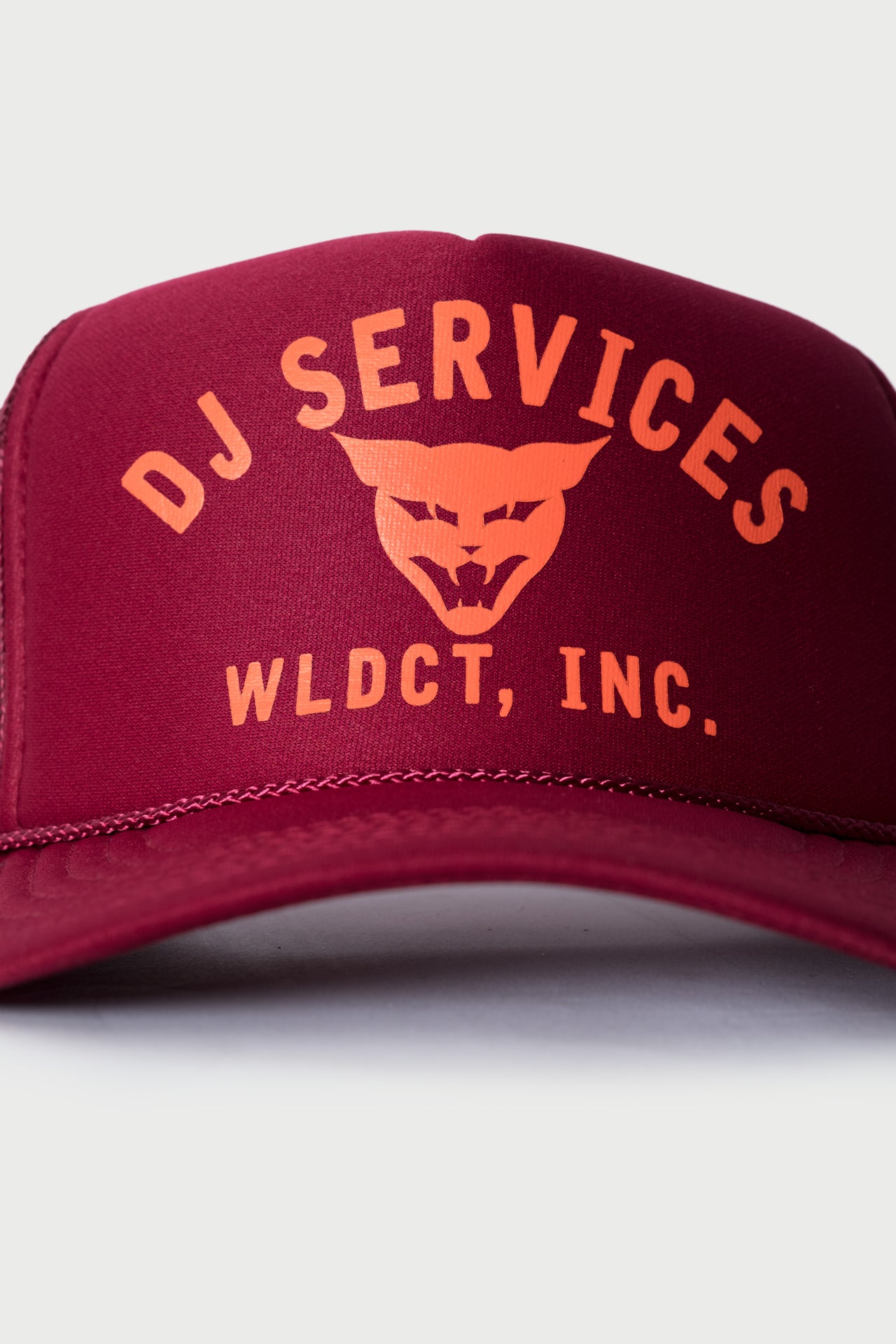 Maroon x Orange WLDCT Trucker Hat