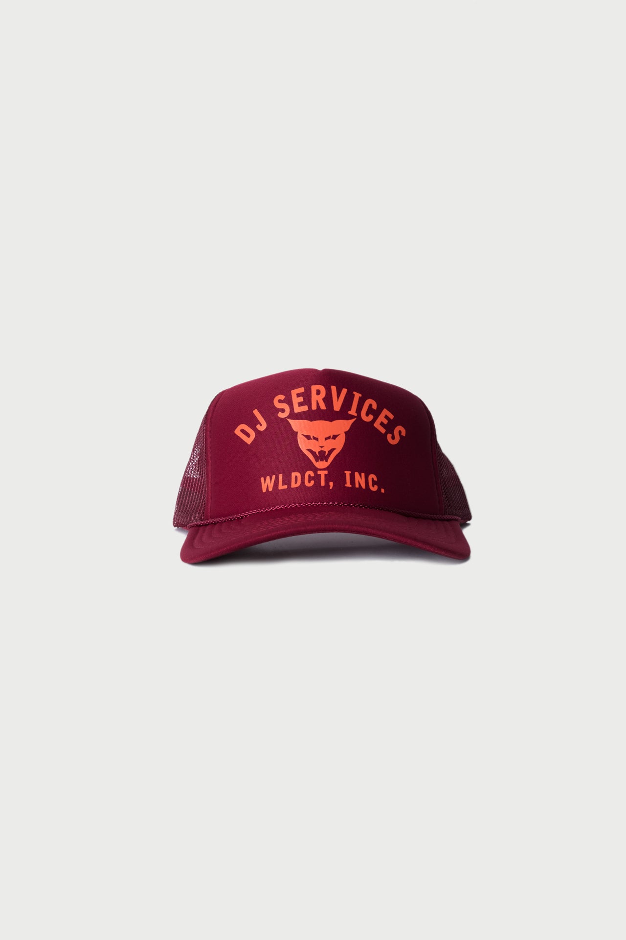 Maroon x Orange WLDCT Trucker Hat