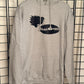 WLDCT Heather Grey Fleece Record Scratch Hoodie