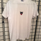 Standard Fit White WLDCT Mini Cat Head T-Shirt