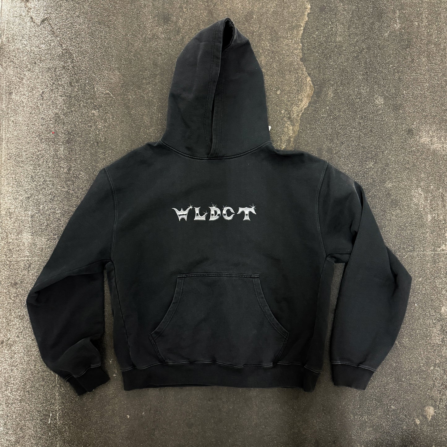 WLDCT Chrome Biker Logo Hoodie