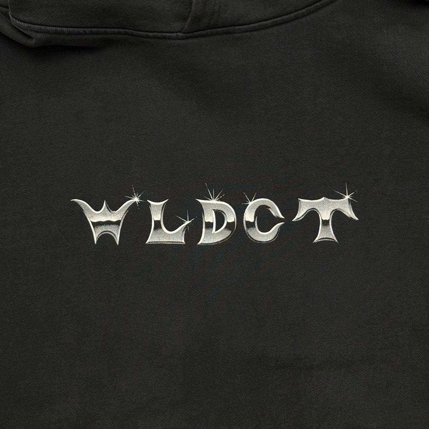 WLDCT Chrome Biker Logo Hoodie