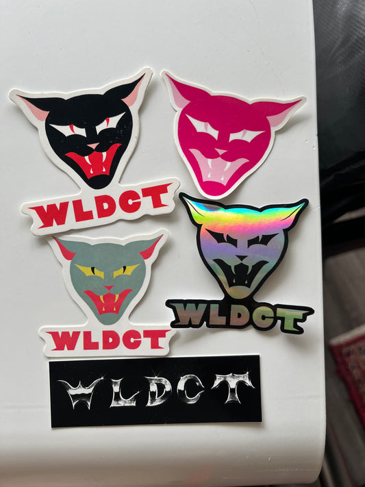 WLDCT cat gang sticker pack!