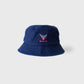 Navy x Grey WLDCT Embroidered Bucket Hat