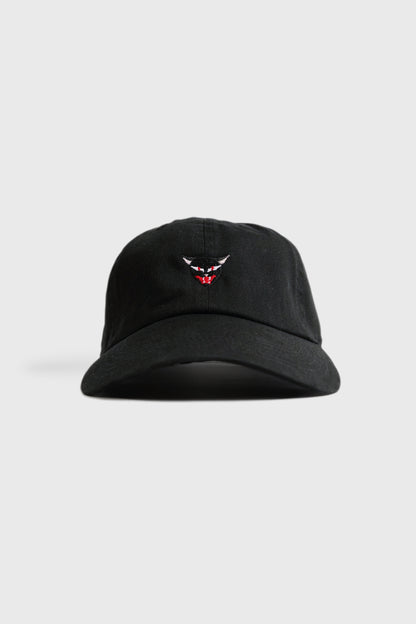 Black WLDCT Cat Head Premium Dad Hat
